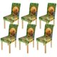 thumbnail image 1 of ABPHQTO Shamrock Clover - Funda protectora para silla elástica, funda para asiento para comedor, hotel, boda, fiesta, juego de 6, 1 of 4