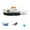 White, variant on Gqtwoy Mini Remote-Controlled Underwater Exploration Boat, Rechargeable, Diving Capability, Twin Motor Propulsion, Ideal for Underwater Adventures, Durable Construction, Infrared Remote Control