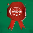 thumbnail image 3 of CafePress - A Product Of Oregon T Shirt - Women's Traditional Fit Dark T-Shirt, 3 of 4
