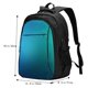thumbnail image 5 of Balery Blue to turquoise Mochila con carga USB para hombre y mujer - Mochila impermeable y antirrobo para laptop con puerto USB para viajes, trabajo, 5 of 7