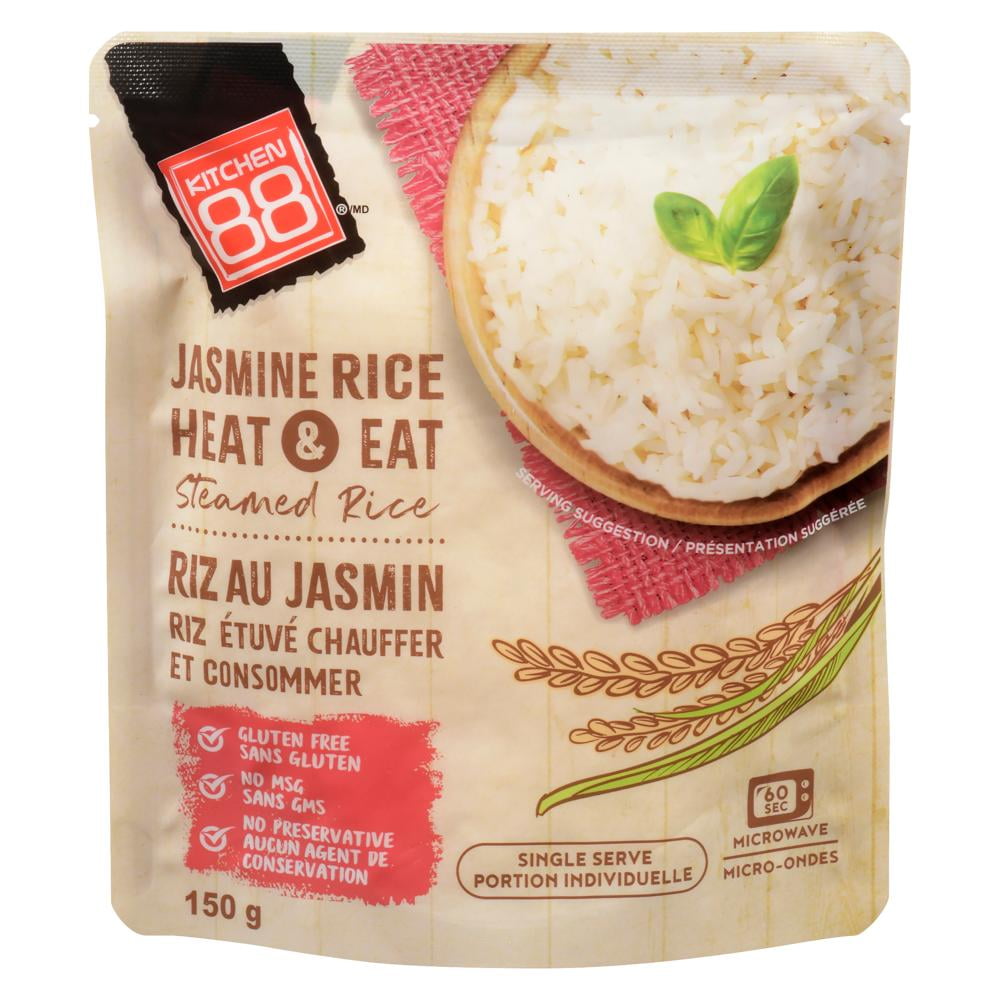 Kitchen 88 Jasmine Rice 150 grams - Walmart.ca