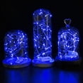 thumbnail image 3 of Paquete de 16 luces de hadas alimentadas por batería, luces de estrella micro LED de 6.5 pies para decorar bodas, fiestas, bricolaje Adepaton CPB-US-DYP1019-3, 3 of 5