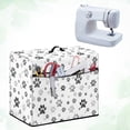 thumbnail image 4 of HELLHERO Sewing Machine Dust Cover Paw Prints Lightweight Polyester Material Universal, 4 of 8