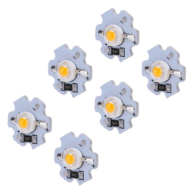 Chips LED, Chips De Luz 5V 25 Piezas Piezas De Iluminación Fáciles De Instalar Para Linternas