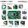 thumbnail image 2 of Vilros Raspberry PI 4 Model B Complete Desktop Kit with Mini Gaming Style Keyboard/T-pad (4GB RAM), 2 of 9