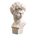 thumbnail image 1 of Escultura con forma de busto Apolo, resina, estilo europeo, 5,5 cm, 1 of 1