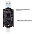 thumbnail image 3 of 2X M.2 to USBA Type-C HDD Case Adapter Board NVME HDD Enclosure Interposer Board JMS583 10Gbps Support 2230 Size SSD, 3 of 8