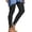01_Black, variant on HNMKIU Women's High Waist Yoga Pants with Lace Panel and Hollow Out Design Plus Size Comfortable Stretchy Daily Workout Tights Leggings for Women 01_Black,L