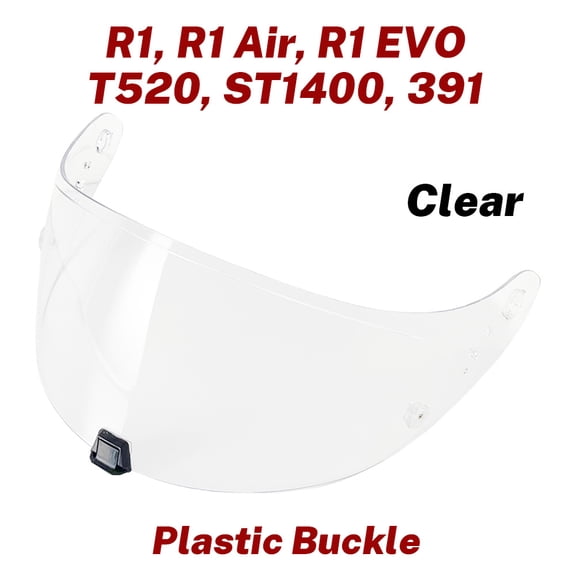 R1 Visor for Scorpion EXO 391, R1 Air, R1 EVO, T520, ST1400 Helmet Face Shield Accessories