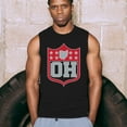 thumbnail image 4 of Ohio Shield Men's Muscle Shirt Football Fan Game Day Tailgate Midwest Underdog, 4 of 7