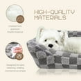 thumbnail image 6 of Reserve Checkered Cuddler, Ultra-Soft & Elegant Pet Bed for Dogs & Cats, Designed for Comfort and Durability, 6 of 11