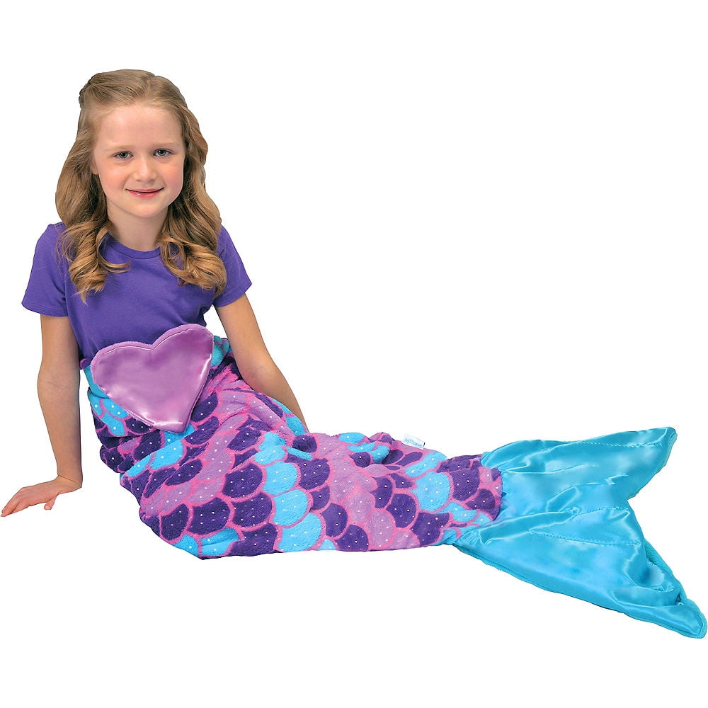 Snuggie Tails Mermaid Blanket Kids Pink As Seen on TV® *new w/ box* 