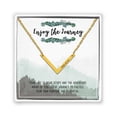 thumbnail image 5 of Anavia College Graduation Gift for Her, Graduation Gift for Best Friend, Graduation Card Gift for Her, High School Graduation Gift for Daughter, Stainless Steel [Gold V 18" Chain], 5 of 9