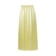 thumbnail image 4 of Vestido interior de satén para mujer, talla grande, cintura elástica, largo, con ribete de encaje, 4 of 6