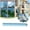 Blue, variant on Window Film One Way Daytime Privacy Reflective Sun Blocking Window Tint - Heat Control Infrared Rejection UV Protection Static Cling No Glue Removable, 20x118in Roll for Living Room Office Glass Door