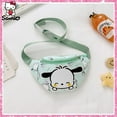 thumbnail image 3 of Bolso bandolera Cinnamoroll Monedero Sanrio Bolso de pecho Kuromi Riñonera My Melody Bolso de mano Hello Kitty Bolsa de almacenamiento Pochacco Niño, 3 of 5