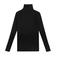 thumbnail image 4 of Razzly Women's Outfit Thermal Underwear Top for Women Cozy Autumn Winter Long Sleeve Turtleneck Knit Shirt Ideal Layer(Black,One Size), 4 of 4