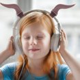 thumbnail image 5 of 1 par de auriculares universales Halloween Horns Decoration Festival Festival de auriculares Cosplay accesorios, 5 of 5