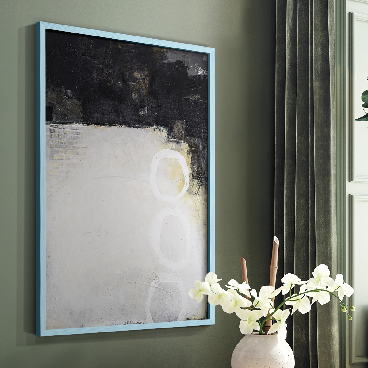 Below the Surface in Paper Solid Wood 8 x 10 Framed Print