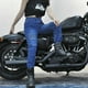 thumbnail image 4 of WILLBEST Pantalones de Motociclismo para Mujer, con Protección Contra Arañazos y Desgarros, con Protector de Piernas Grueso y Cremallera, Vaqueros Deportivos Casuales para Aventuras Diarias. Chica, 4 of 8