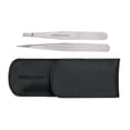 thumbnail image 1 of Juego de pinzas pequeñas Tweezerman con funda de viaje, pinzas puntiagudas e inclinadas, 1 of 7