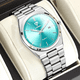 thumbnail image 3 of Reloj Cuarzo Relojes De Pulsera Impermeable Cyan Para Hombre Xtellar azul, 3 of 4