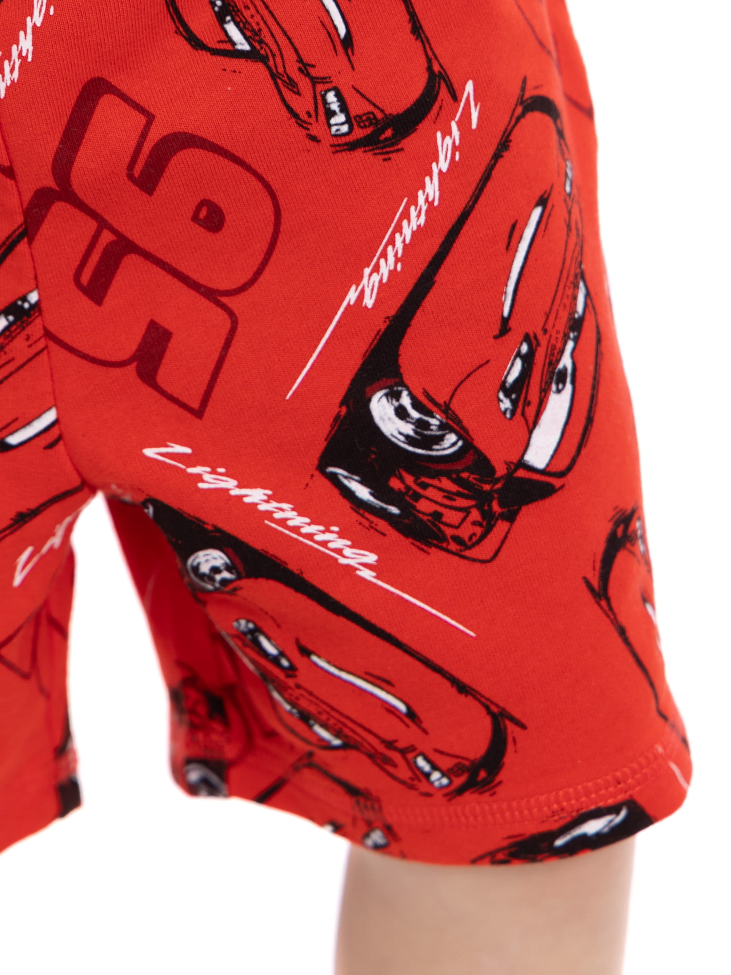 Disney Pixar Cars Toddler Boys Graphic Tank Top and Matching Allover Print Shorts Set, 2-Piece, Sizes 12M-5T