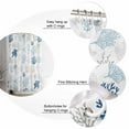 thumbnail image 5 of Shower Curtains Sets for Bathroom Decor Sea Turtle Blue Coral Seamless Waterproof Bathroom Curtain with Hooks, Ocean Starfish Seahorse for Bathroom Decor,36x72IN, 5 of 7