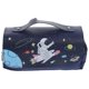 thumbnail image 1 of Multi-Space Pencil Case Adjustable Size Ideal For Daily Life And Academic Needs In Dark Blue Color With Lightweight Design 1Pack, 1 of 5