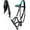 Black Turquoise, variant on Horse Western Horse Western English Leather Bitless Sidepull Bridle Reins Purple 7708PR-F