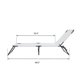 thumbnail image 4 of Silla de Playa Plegable Zimtown Gris Patio Piscina Reclinable, 4 of 8