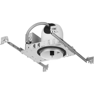 HALO Recessed H995RICAT-6PK LED Remodel Housing IC Air-Tite Shallow Ceiling 120V Line Voltage (6 HALO Recessed H995RICAT-6PK LED Remodel Housing IC Air-Tite Shallow Ceiling 120V Line Voltage (6