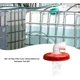 thumbnail image 4 of Cubierta de filtro de lluvia IBC, filtro IBC de nailon lavable, cubierta de filtro de tapa IBC, tanque de lluvia IBC de 163 mm/245 mm, 4 of 4