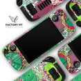 thumbnail image 5 of Design Skinz - Compatible with Steam Deck - Skin Decal Protective Scratch-Resistant Removable Vinyl Wrap Cover - Bright Pink and Green Flowers, 5 of 5