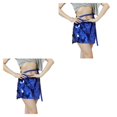 thumbnail image 2 of Guardurnaity Minifalda elegante exquisita para mujer, banda elástica corta Sexy, reemplazo brillante, traje de baile para mujer, ropa Type4 NO4, 2 of 6