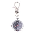 thumbnail image 1 of SHISUYAN Keychain Pocket Watch Quartz Watch Large Number Couples Watch for Children Men Couples (Black）, 1 of 8