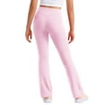 thumbnail image 6 of Clothing for Girls 10-12 Girl Clothes Flare Legging Flare Leggings Girls Pants for Girls 7-8 Leggings 5T 11 Year Old Girl Clothes, Pink, 6 of 9