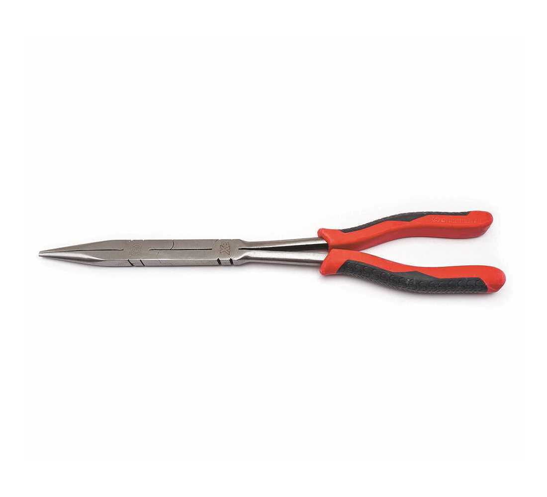 Crescent 13-1/2 in. Alloy Steel Long Nose Pliers Blue 1 pk