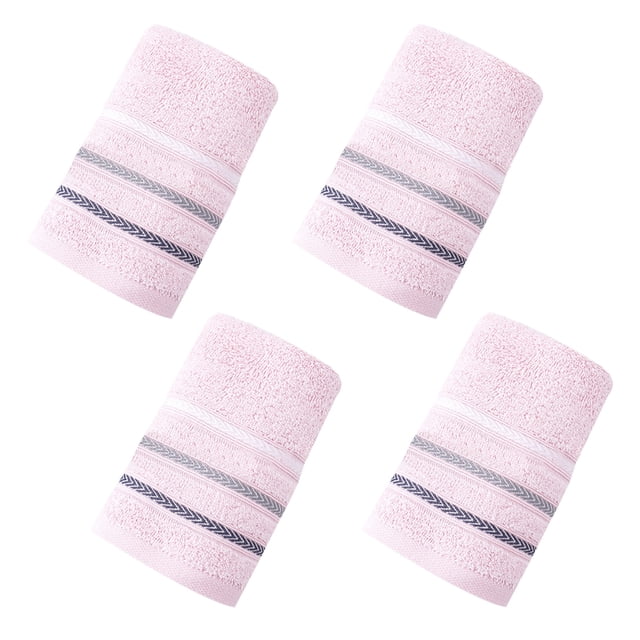 Paquete de 4 toallas de mano para baño, juego de toallas de mano, toallas de mano ultrasuaves y altamente absorbentes