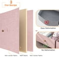 thumbnail image 5 of EnHomee Tall Dresser for Bedroom 12 Drawer Dressers&Chests of Drawers,Pink, 5 of 9