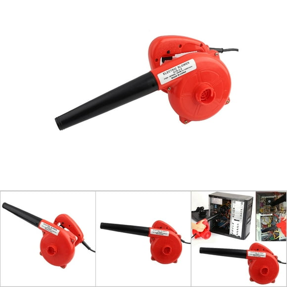 Leaf Blower, 1000W Electric Cordless Leaf Blower with Blow Pipe and Dust Bag, High Speed Handheld Air Blower for Computer Car Home Appliance Dust