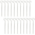 thumbnail image 6 of Monyance kabob skewers 20Pcs Stainless Steel BBQ Skewers for Meat, Shrimp, Chicken(5.91X0.98X0.08Inches), 6 of 10