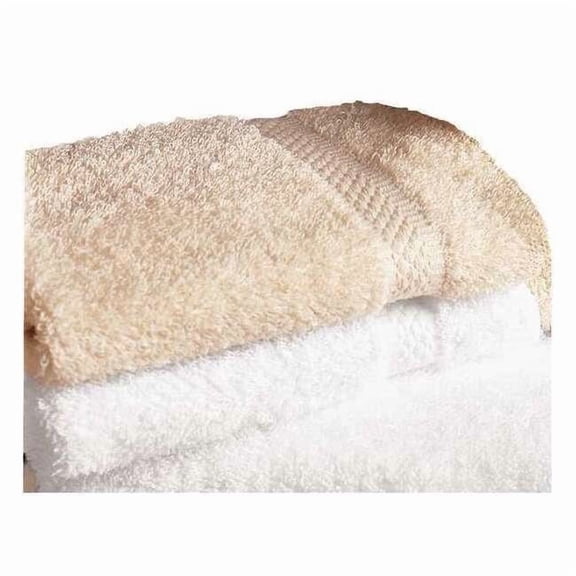 Martex Wash Cloth,13 in L,White 7132246