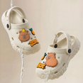 thumbnail image 5 of Djtdsds Kids Themed Clog Sandals Soft Non- Open-Toe Slippers Color:White,Size:8-9 Years, 5 of 8