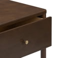 thumbnail image 3 of Harbor 1 Drawer Nightstand, Walnut, 3 of 9