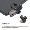 thumbnail image 4 of Gaming Triggers Mobile Game Controller G21 Six-Finger Linkage Aim & Fire Keys High Sensitive with 4 Finger Gloves, 4 of 5