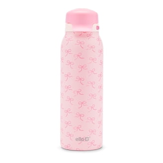 H e l l o ☻ˎˊ Ello Flip & Fill 32oz Gingham Flower Stainless Insulated Bottle