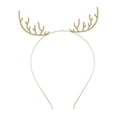 thumbnail image 3 of Diadema con astas CUTICAT Diademas navideñas con diamantes de imitación dorado, 3 of 8