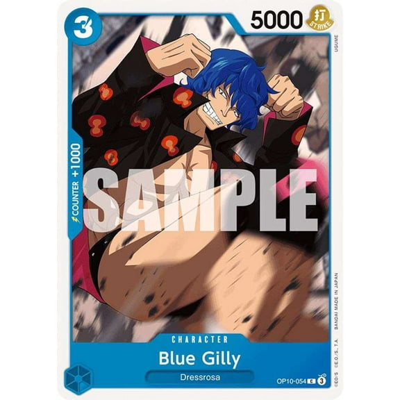 One Piece Royal Blood Common Blue Gilly OP10-054
