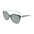 thumbnail image 1 of Gafas de Sol Tiffany & Co. TF4089B-8055T3 Lentes Polarizadas Negro Turquesa Ojo de Gato Gris, 1 of 1